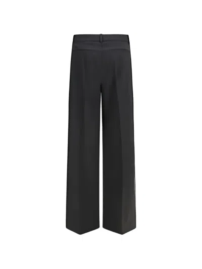 P.a.r.o.s.h Side-stripe Wide-leg Trousers In Brown