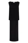P.a.r.o.s.h Parosh Silk Blouse In Black