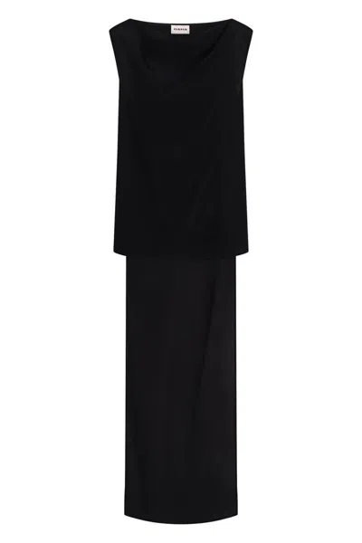 P.a.r.o.s.h . Silk Blouse In Black