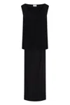 P.a.r.o.s.h Parosh Silk Blouse In Black