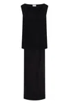 P.a.r.o.s.h Parosh Silk Blouse In Black