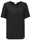P.a.r.o.s.h . Silk Blouse In Black