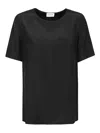 P.a.r.o.s.h . Silk Blouse In Black