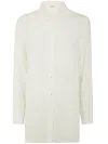 P.a.r.o.s.h P. A.r. O.s. H. Silk Chemisier In White