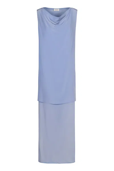 P.A.R.O.S.H SILK MINI DRESS