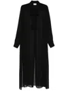 P.a.r.o.s.h Silk Shirt In Black