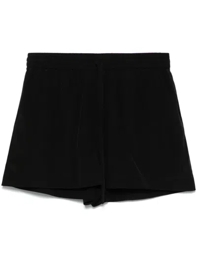 P.a.r.o.s.h Silk Shorts In Black