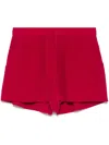 P.a.r.o.s.h Silk Shorts In Rosa