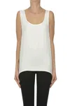 P.a.r.o.s.h Silk Top In White