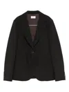 P.a.r.o.s.h Single-breasted Blazer In Black