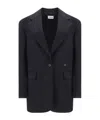 P.a.r.o.s.h Liliuxy24 Blazer Jacket In Black