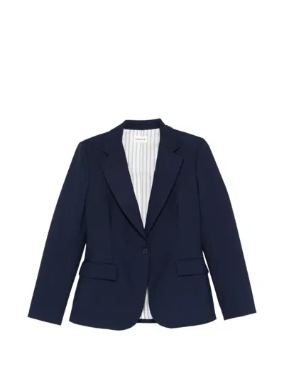 P.a.r.o.s.h Single-breasted Blazer In Blue