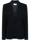 P.a.r.o.s.h Single Breasted Jacket In Blue