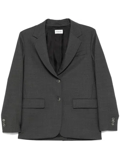 P.a.r.o.s.h Single-breasted Blazer In Grey