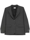 P.a.r.o.s.h Single-breasted Blazer In Grey
