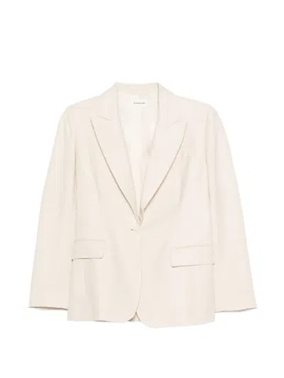 P.a.r.o.s.h Single-breasted Blazer In Neutral