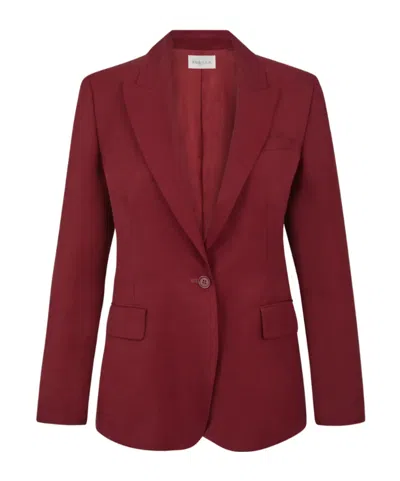P.a.r.o.s.h Single-breasted Blazer In Red