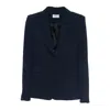 P.a.r.o.s.h Single-breasted Blazer With Tailored Silhouette And Classic Lapel In Blue