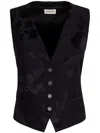 P.a.r.o.s.h Single Breasted Gilet In Blue