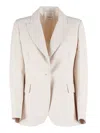 P.a.r.o.s.h Single Breasted Jacket In White