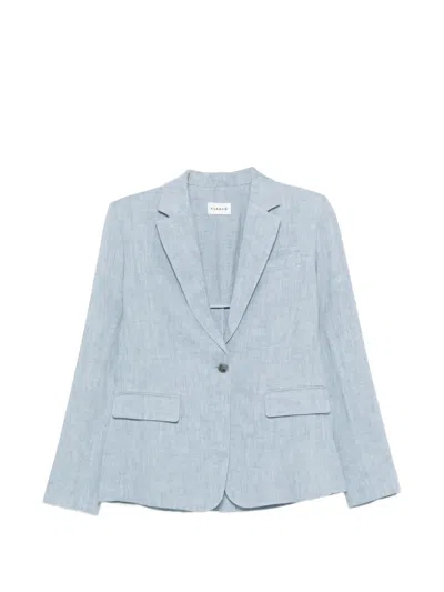 P.a.r.o.s.h Single-breasted Pocket Blazer In Blue