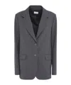 P.a.r.o.s.h P. A.r. O.s. H. Virgin Wool Blazer In Black