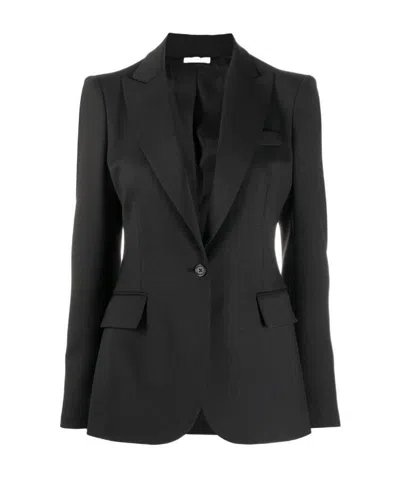 P.a.r.o.s.h Single-breasted Tailored Suit Jacket In Black