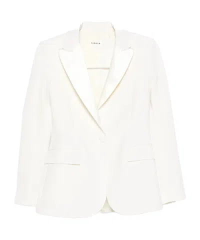 P.A.R.O.S.H SINGLE-BREASTED WOOL-BLEND BLAZER