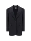 P.a.r.o.s.h Single-breasted Blazer In Black