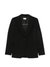 P.a.r.o.s.h Single-breasted Blazer In Black
