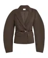 P.a.r.o.s.h Single-breasted Blazer In Brown