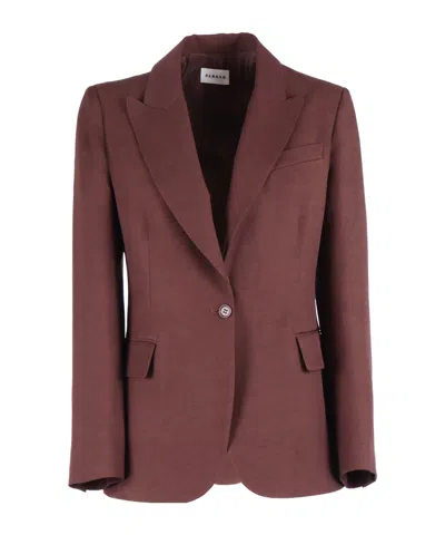 P.a.r.o.s.h Single-breasted Jacket In Multi