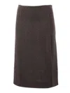 P.a.r.o.s.h Skirt In Black