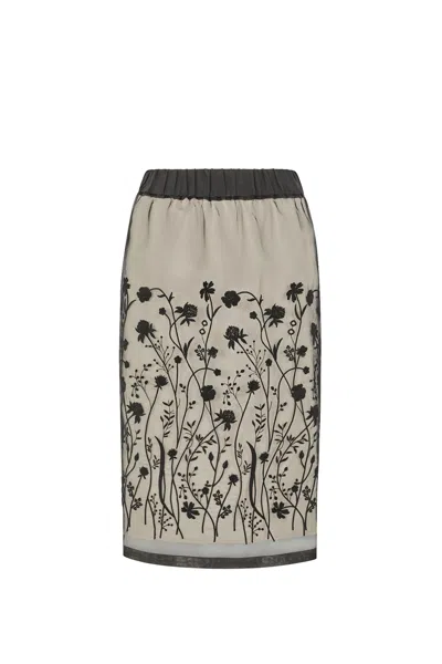 P.a.r.o.s.h Skirt In Blue