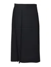 P.a.r.o.s.h Parosh Gonna Midi Pieghe In Blue