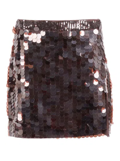 P.a.r.o.s.h . Skirt In Brown