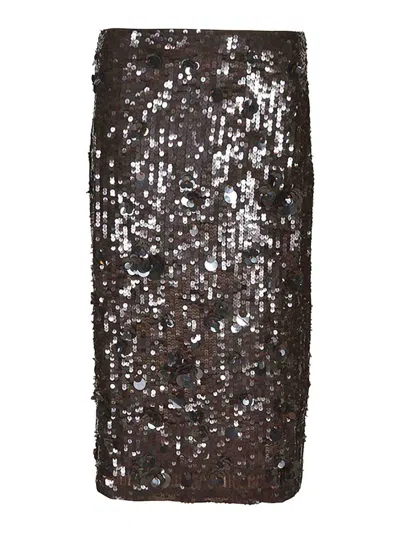 P.A.R.O.S.H SKIRT BROWN