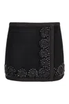 P.a.r.o.s.h . Skirt Made Of Wool In Black