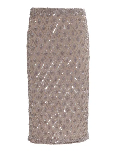 P.a.r.o.s.h . Skirt In White
