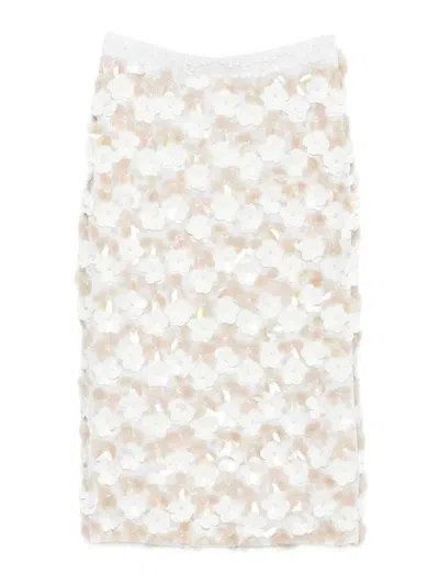 P.a.r.o.s.h Skirt In White