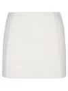 P.a.r.o.s.h Leak Mini Skirt In White