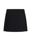 P.a.r.o.s.h Front-slit Skirt In Black