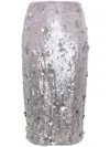 P.a.r.o.s.h . Skirt In Light Grey