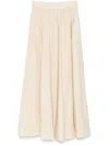 P.a.r.o.s.h Parosh Tafetta Maxi Skirt In Multicolor
