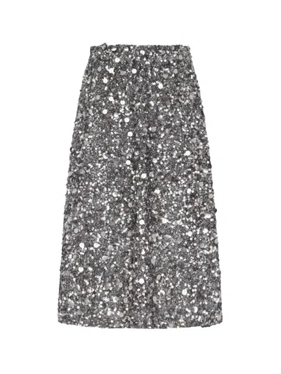 P.a.r.o.s.h Parosh Skirts In Silver