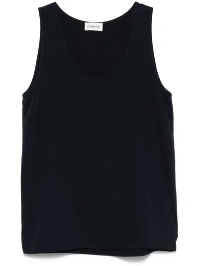 P.a.r.o.s.h Parosh Sleeveless Blouse In Black