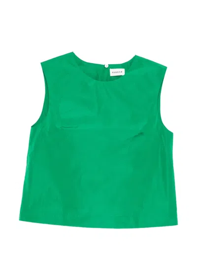 P.a.r.o.s.h Sleeveless Blouse In Multi