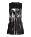 P.a.r.o.s.h Parosh Marilyn Leather Dress In Black