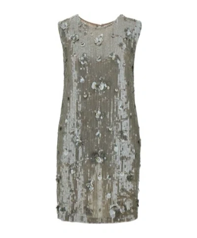 P.a.r.o.s.h Sleeveless Dress In Grey