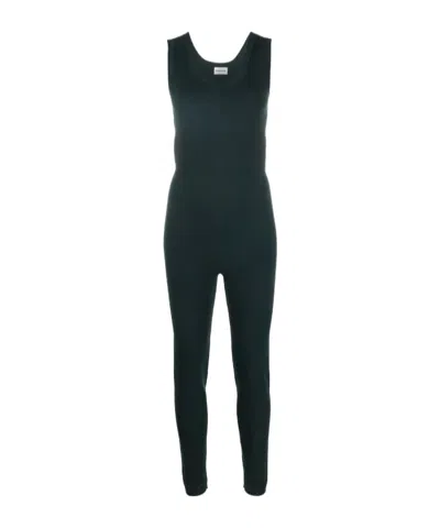 P.a.r.o.s.h Sleeveless Jumpsuit In Black